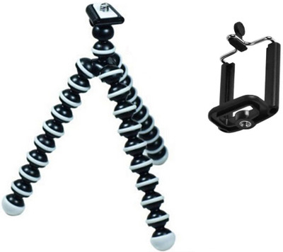 

Blue Birds Multifunction Mini Cell Phone Flexible Tripod holder, Adjustable Mobile Phone Mount, Octopus Stand For all Smartphones and Video Cameras Tripod(Multicolor, Supports Up to 1500)