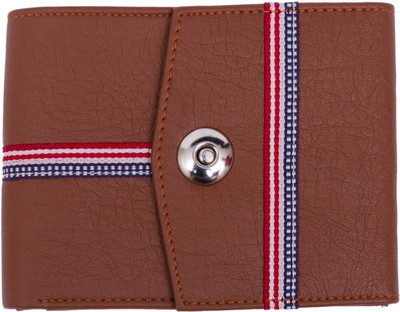 

Milliardaire stile di vita Men Tan Artificial Leather Wallet(6 Card Slots)