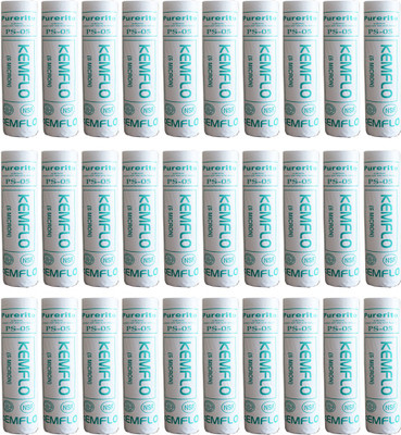 

kemflo 10" 5 Micron PP Spun Pack Of 30 Solid Filter Cartridge(5, Pack of 30)