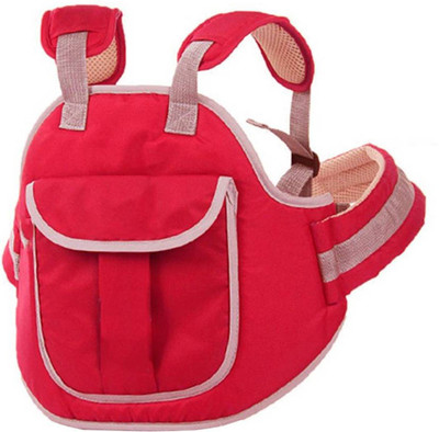 

Smilemakers Two Wheeler safety belt for kids Carrier Protection when travelling on Motorbikes and Scooters Baby Carrier Baby Carrier(Red, Back Carry)
