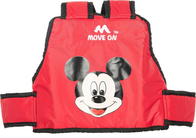 MoveOn PUMedium Baby Carrier(Red 1, Front carry facing out)