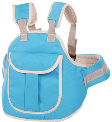 

Smilemakers Two Wheeler safety belt for kids Carrier Protection when travelling on Motorbikes and Scooters Baby Carrier Baby Carrier(Light Blue, Back Carry)