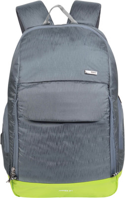 

EUME Annex 24 Ltr Laptop Backpack for 35 cm Laptop and Nylon Water Resistance Backpack With USB Charging Port (Grey) 24 L Backpack(Grey)
