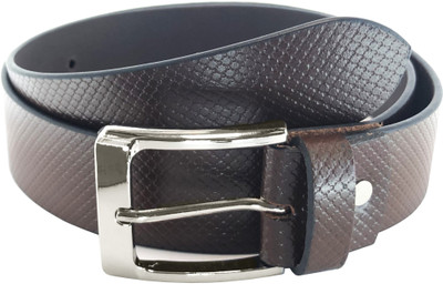 

IzcorpIndia Men Casual Black Genuine Leather Belt, Brown