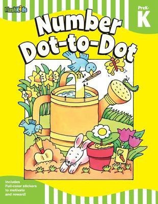 Number Dot-to-Dot: Grade Pre-K-K (Flash Skills)(English, Paperback, unknown)