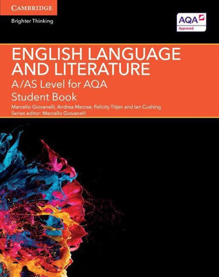 A/AS Level English Language and Literature for AQA Student Book(English, Paperback, Giovanelli Marcello)
