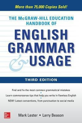 McGraw-Hill Education Handbook of English Grammar & Usage(English, Paperback, Lester Mark) Flipkart