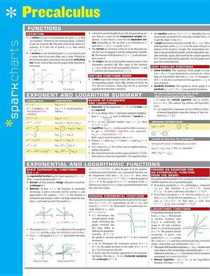 Precalculus SparkCharts(English, Hardcover, SparkNotes)