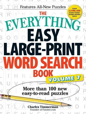 The Everything Easy Large-Print Word Search Book, Volume 7(English, Paperback, Timmerman Charles)