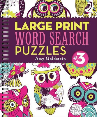 Large Print Word Search Puzzles 3: Volume 3(English, Paperback, Goldstein Amy)