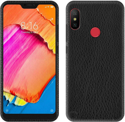 CASE CREATION Back Cover for Mi Redmi Note 6 Pro(Black, Grip Case, Pack of: 1)