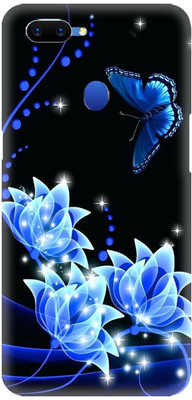 PNBEE Back Cover for RealMe 2 (RMX1805, RMX1809) -Rose Printed Back Case Cover(Multicolor, Hard Case)