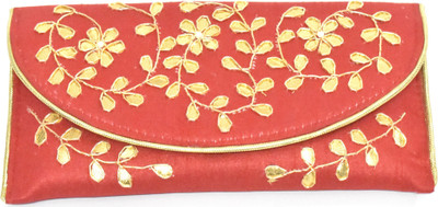 

Smahi Creations Casual, Party Red Clutch