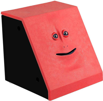 

Webby Battery Operated Money Eating Coin Bank(Red)