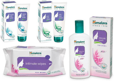 

Himalaya MOMS Intimate Care For Women - ( Intimate wash 200 ml, Intimate wipes 25 s, Nipple Care butter 50 g, Anti Rash Cream 50 g )(Set of 4)
