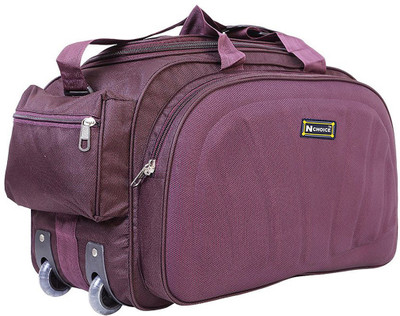 

N Choice (Expandable) Sada Purple 05 Duffel Strolley Bag(Purple)