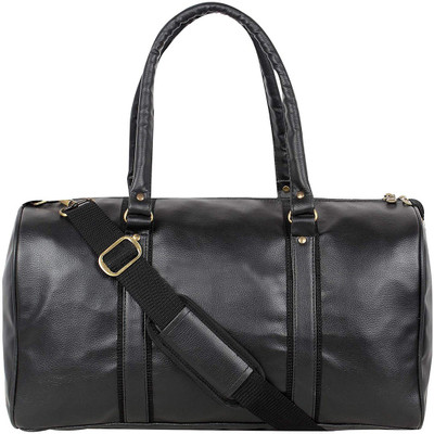 

PhD (Expandable) Black Travel Duffel Bag(Black)