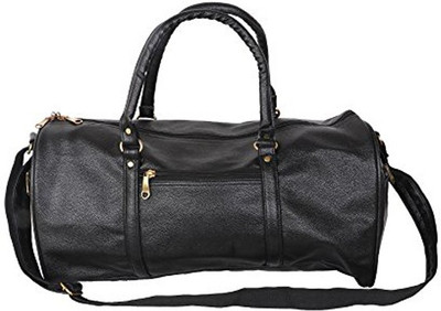 

PhD (Expandable) Black Duffle Travel Duffel Bag(Black)