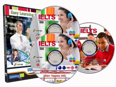 

Easylearning IELTS Band 7+ Complete Prep Course IELTS Guides and Practice Tests on 3 DVDs(DVD)