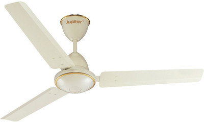 Jupiter BLDC Energy Saver 3 Blade Ceiling Fan(Royal Ivory, Pack of 1) at flipkart