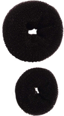 

CartKing Hair Style DONUT Perfect BUN- JUDA Maker Tool For Women - Small&Medium- Black(Combo of 2) Bun(Black)