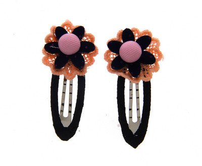 

Anuradha Art Jewellery Hair Pin For Girls & Kids Tic Tac Clip(Black)