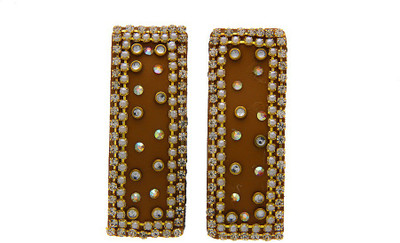 

Anuradha Art Jewellery Hair Pin For Girls & Kids Tic Tac Clip(Brown)