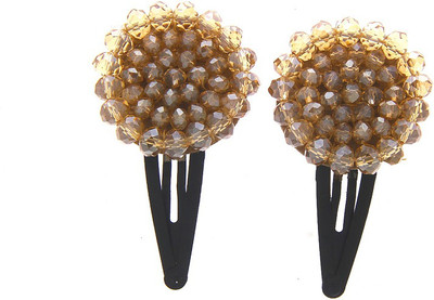 

Anuradha Art Jewellery Hair Pin For Girls & Kids Tic Tac Clip(Gold)