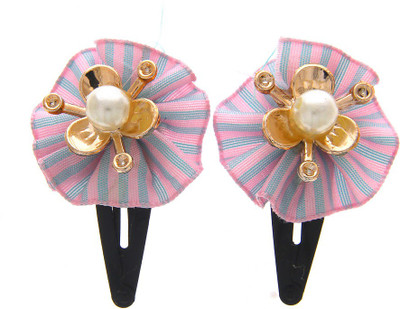 

Anuradha Art Jewellery Hair Pin For Girls & Kids Tic Tac Clip(Pink)