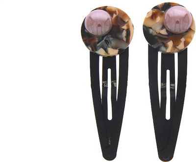 

Anuradha Art Jewellery Hair Pin For Girls & Kids Tic Tac Clip(Black)