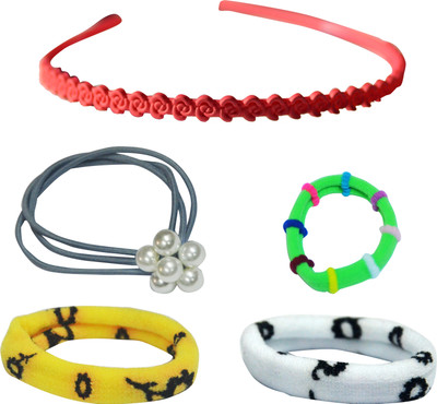 

Angel Glitter AG_HA_HA_00013 Hair Band, Rubber Band(Multicolor)