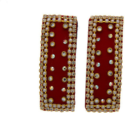 

Anuradha Art Jewellery Hair Pin For Girls & Kids Tic Tac Clip(Red)