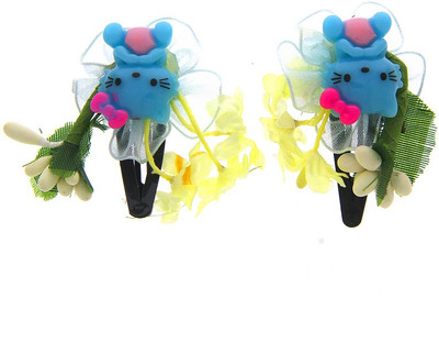 

Anuradha Art Jewellery Hair Pin For Girls & Kids Tic Tac Clip(Blue)