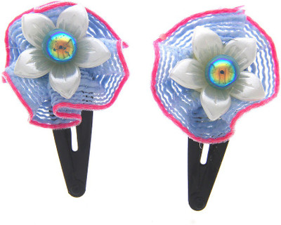 

Anuradha Art Jewellery Hair Pin For Girls & Kids Tic Tac Clip(Blue)