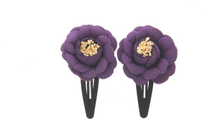 

Anuradha Art Jewellery Hair Pin For Girls & Kids Tic Tac Clip(Purple)