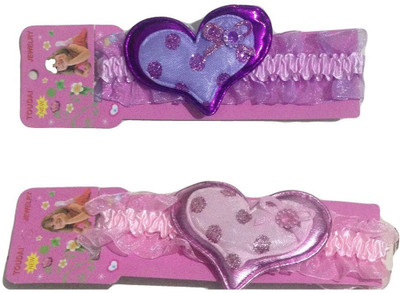 

VPT Heart Head band Head Band(Purple, Pink)
