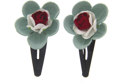 

Anuradha Art Jewellery Hair Pin For Girls & Kids Tic Tac Clip(Red)