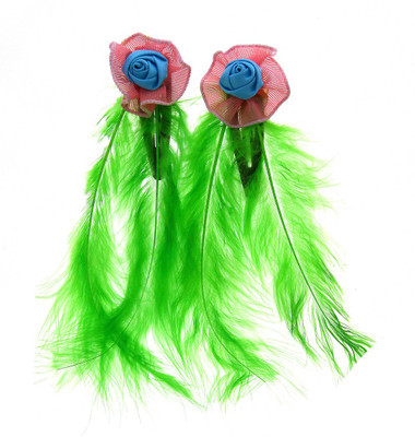 

Anuradha Art Jewellery Hair Pin For Girls & Kids Tic Tac Clip(Green)