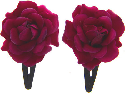 

Anuradha Art Jewellery Hair Pin For Girls & Kids Tic Tac Clip(Pink)