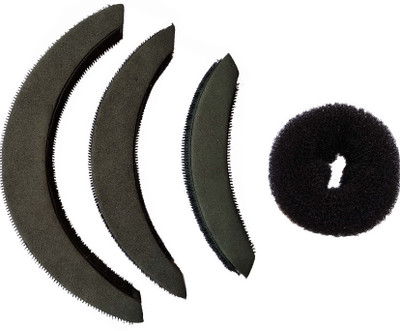 

CartKing Hair Style DONUT Perfect BUN- JUDA Maker Tool For Women - Hair Bumpits - Puff/Puffs Maker For Girls-Women Bun, Hair Accessory Set(Black)