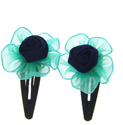 

Anuradha Art Jewellery Hair Pin For Girls & Kids Tic Tac Clip(Green)