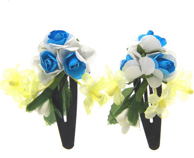 

Anuradha Art Jewellery Hair Pin For Girls & Kids Tic Tac Clip(Blue)