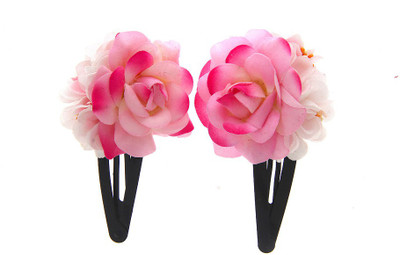 

Anuradha Art Jewellery Hair Pin For Girls & Kids Tic Tac Clip(Pink)