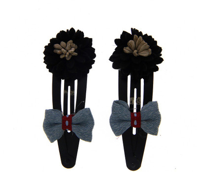 

Anuradha Art Jewellery Hair Clip For Women Tic Tac Clip(Black)