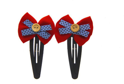 

Anuradha Art Jewellery Hair Pin For Girls & Kids Tic Tac Clip(Red)