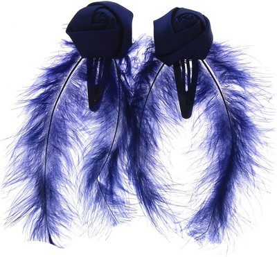 

Anuradha Art Jewellery Hair Pin For Girls & Kids Tic Tac Clip(Blue)