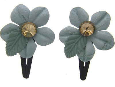 

Anuradha Art Jewellery Hair Pin For Girls & Kids Tic Tac Clip(Grey)