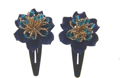 

Anuradha Art Jewellery Hair Pin For Girls & Kids Tic Tac Clip(Blue)
