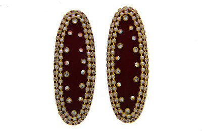 

Anuradha Art Jewellery Hair Pin For Girls & Kids Tic Tac Clip(Brown)