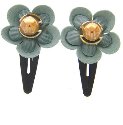 

Anuradha Art Jewellery Hair Pin For Girls & Kids Tic Tac Clip(Green)
